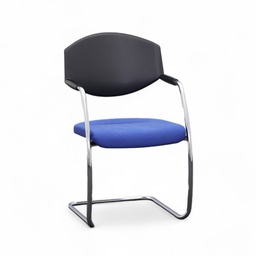 Stapelbarer Konferenzstuhl Giroflex 16 (Blau, Normal gebraucht)
