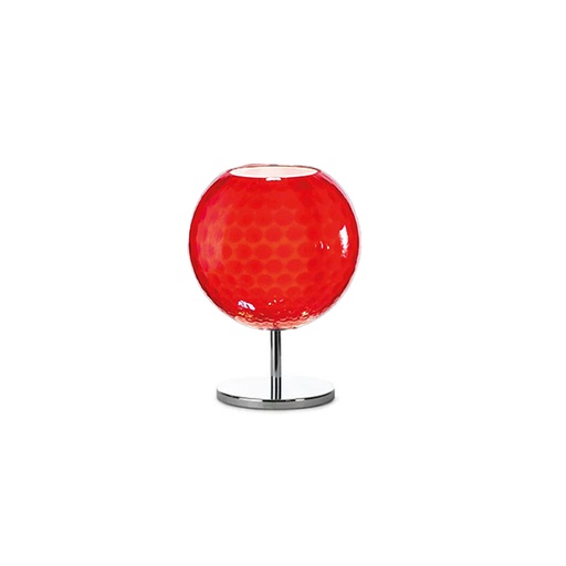Murano Tischlampen Murano Bolle (Neu, Cromata, LP., Rot, 20)