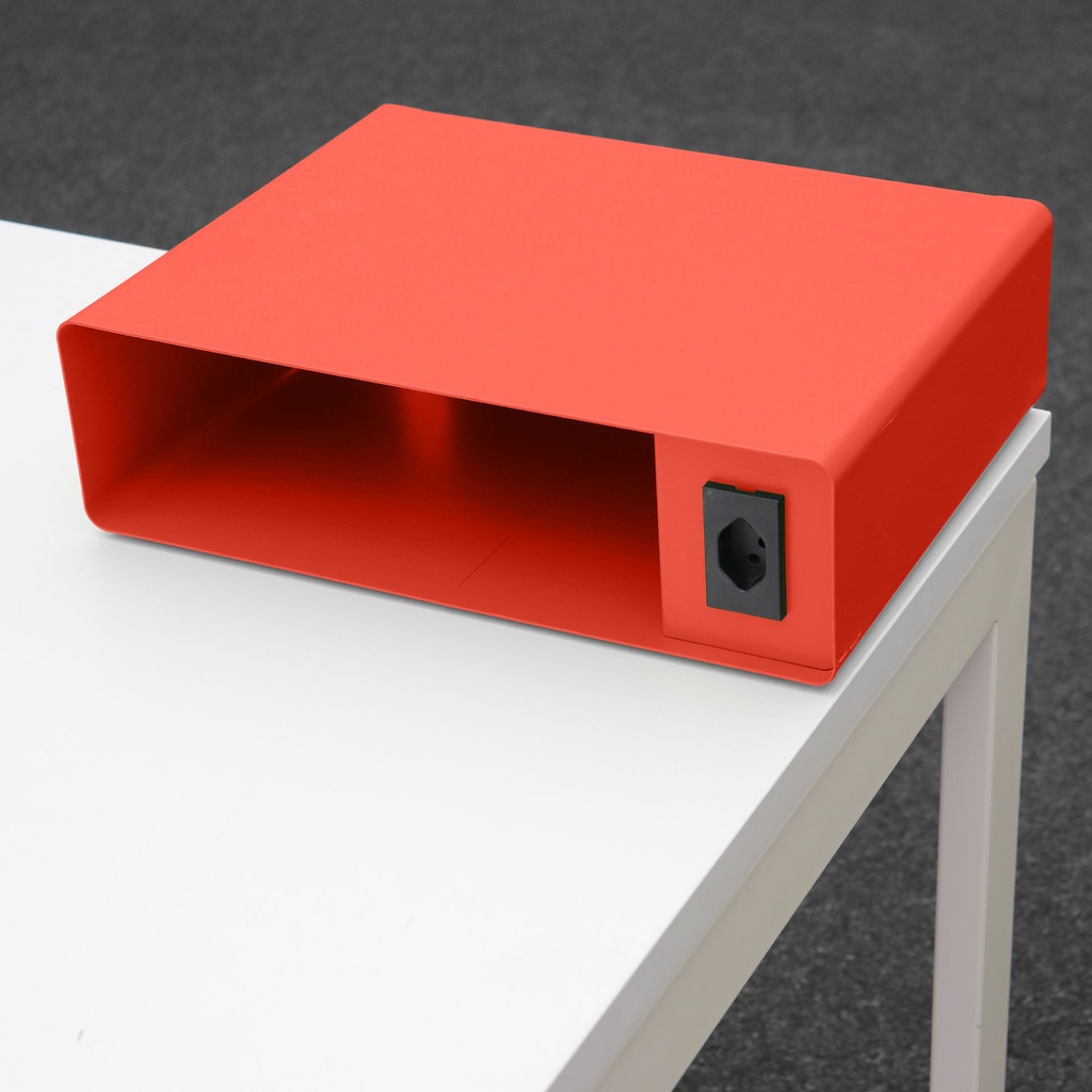 Steckdosenleiste Box - Organizer Lista LO (Rot)