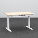 Stehpulte IBEBI Piano (Sehr gut, 120x70, Eiche, Weiss, Weiss)