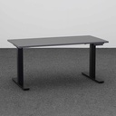 Stehpulte IBEBI Piano (Gut, 140x70, Anthrazit, Schwarz, Schwarz)