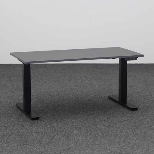 Stehpulte IBEBI Piano (Gut, 140x70, Anthrazit, Schwarz, Schwarz)