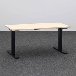 Stehpulte IBEBI Piano (Neu, 140x70, Eiche, Schwarz, Schwarz)
