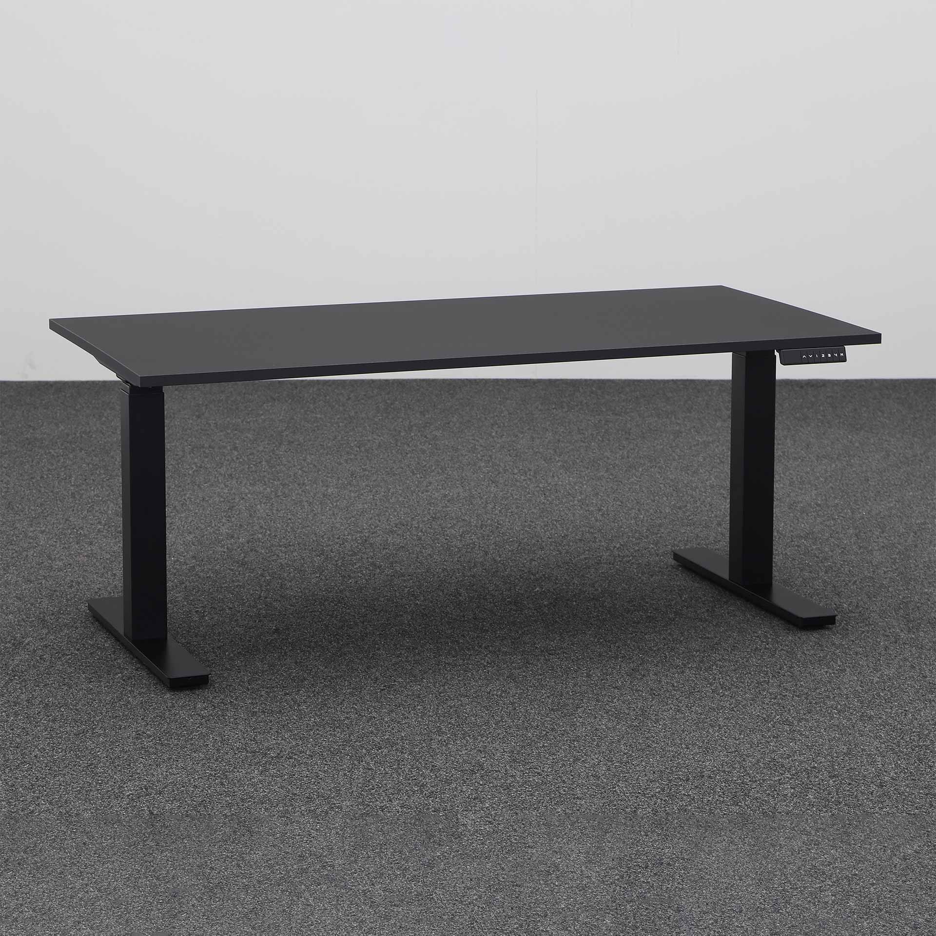 Stehpulte IBEBI Piano (Schwarz, Neu, 160x80, Schwarz, Schwarz)