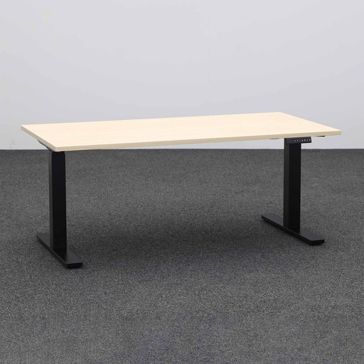 Stehpulte IBEBI Piano (Gut, 160x80, Eiche, Schwarz, Schwarz)
