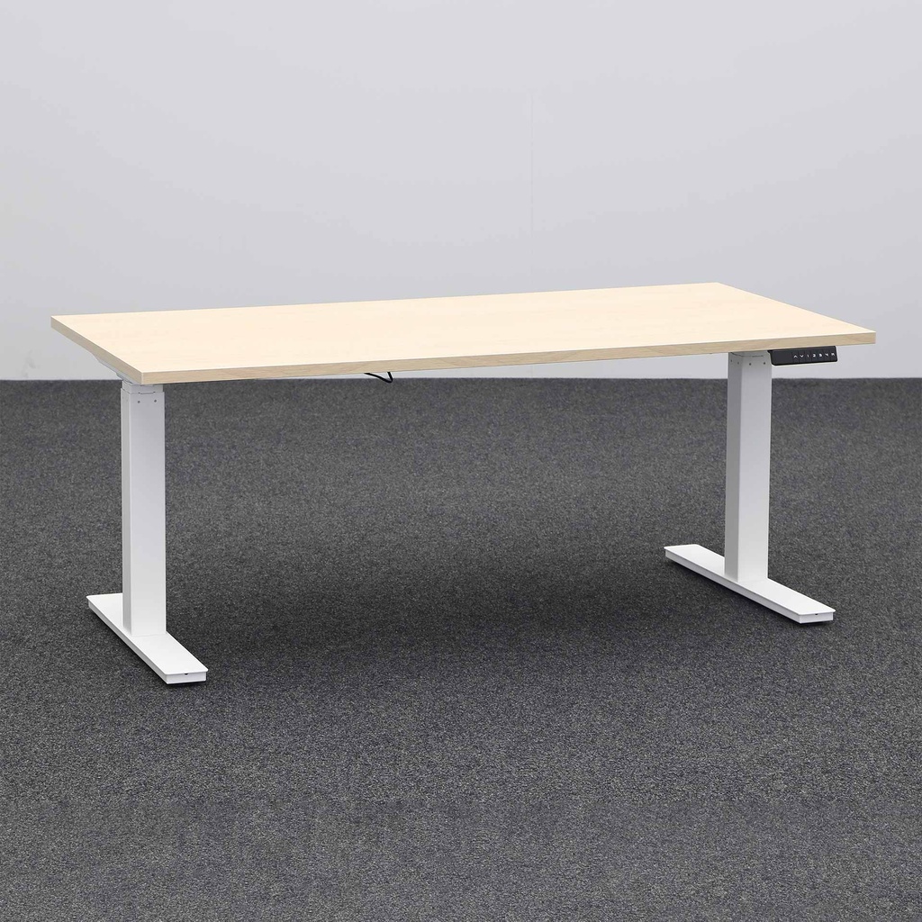 Stehpulte IBEBI Piano (Neu, 160x80, Eiche, Weiss, Weiss)