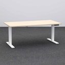 Stehpulte IBEBI Piano (Neu, 160x80, Eiche, Weiss, Weiss)