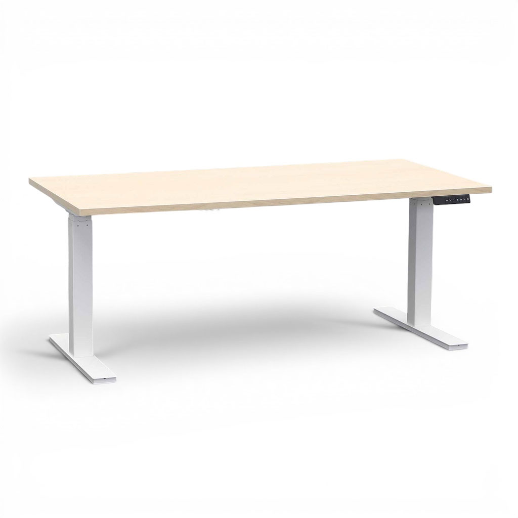Stehpulte IBEBI Piano (Normal gebraucht, 160x80, Eiche, Weiss, Weiss)