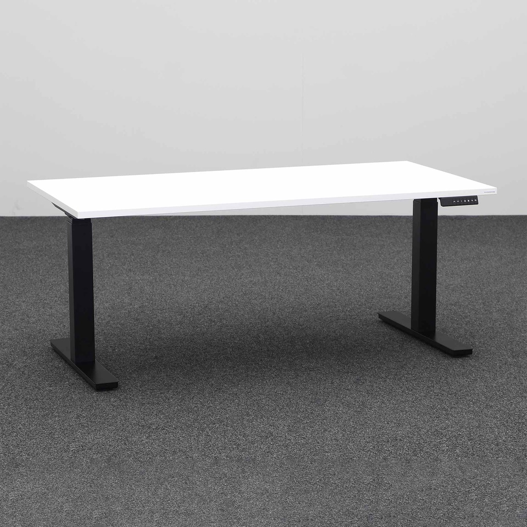 Stehpulte IBEBI Piano (Normal gebraucht, 160x80, Weiss, Schwarz, Schwarz)
