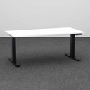 Stehpulte IBEBI Piano (Normal gebraucht, 160x80, Weiss, Schwarz, Schwarz)