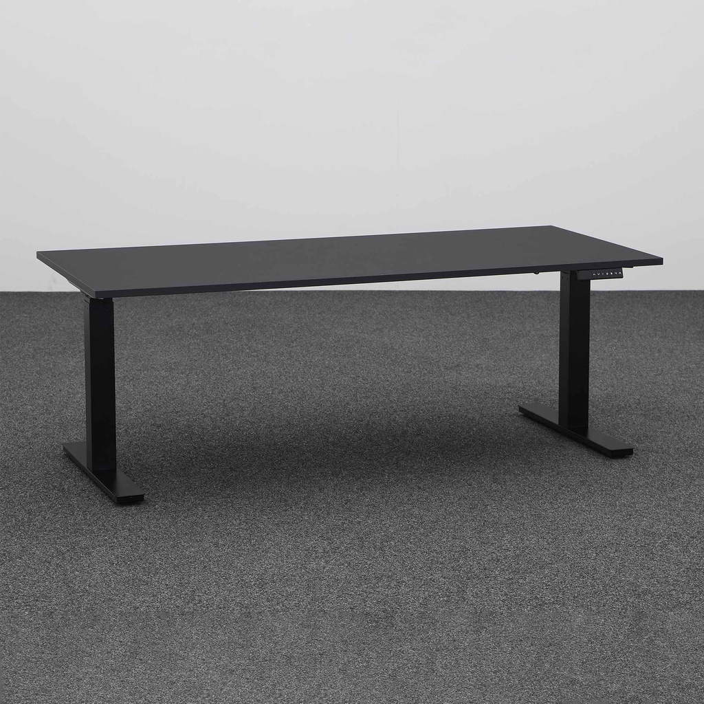 Stehpulte IBEBI Piano (Gut, 180x80, Schwarz, Schwarz, Schwarz)
