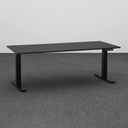 Stehpulte IBEBI Piano (Gut, 180x80, Schwarz, Schwarz, Schwarz)