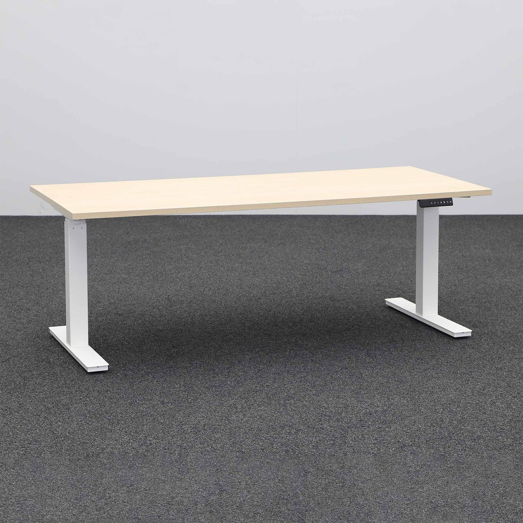 Stehpulte IBEBI Piano (Neu, 180x80, Eiche, Weiss, Weiss)