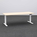 Stehpulte IBEBI Piano (Neu, 180x80, Eiche, Weiss, Weiss)