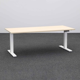 Stehpulte IBEBI Piano (Neu, 180x80, Eiche, Weiss, Weiss)