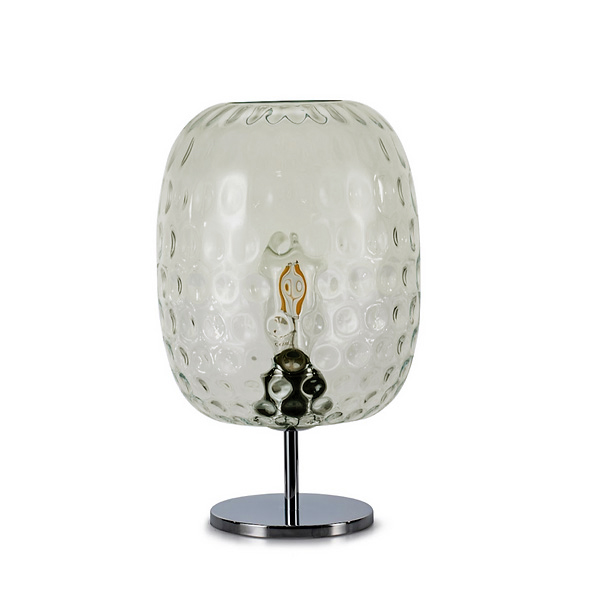 Murano Tischlampen Murano Cloe (Hellgrau-braun, Neu)