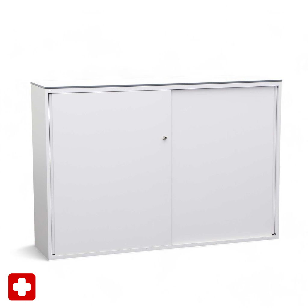 Metallschrank Lista LO One mit Schiebetüren (Gut, ohne Schlüssel)