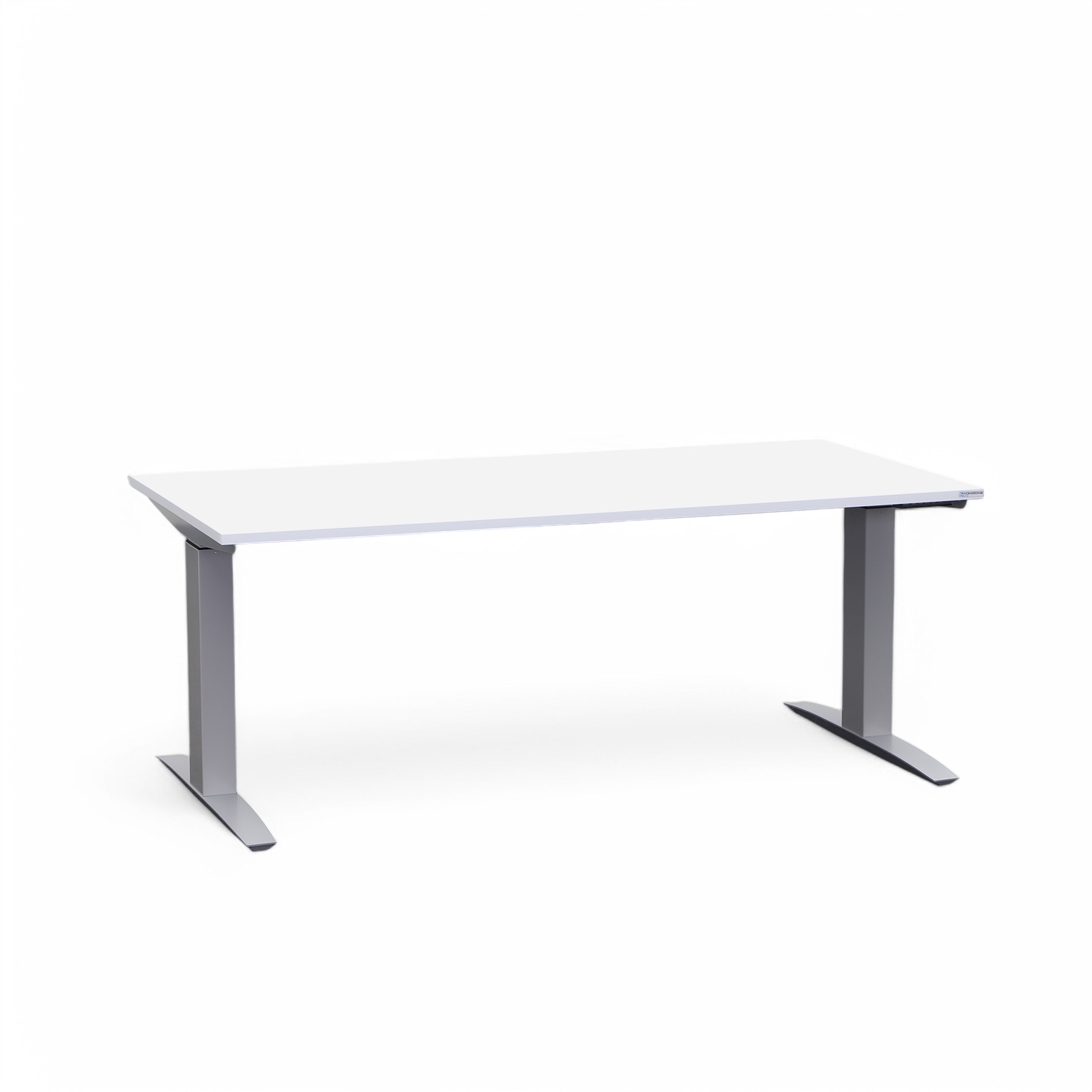 Höhenverstellbarer Schreibtisch Tradingzone Proline (Weiss, Neu, 160x80)