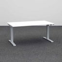 [10031397] Table assise/debout Tradingzone GO Swiss (Blanc, Nouveau, 160x80)