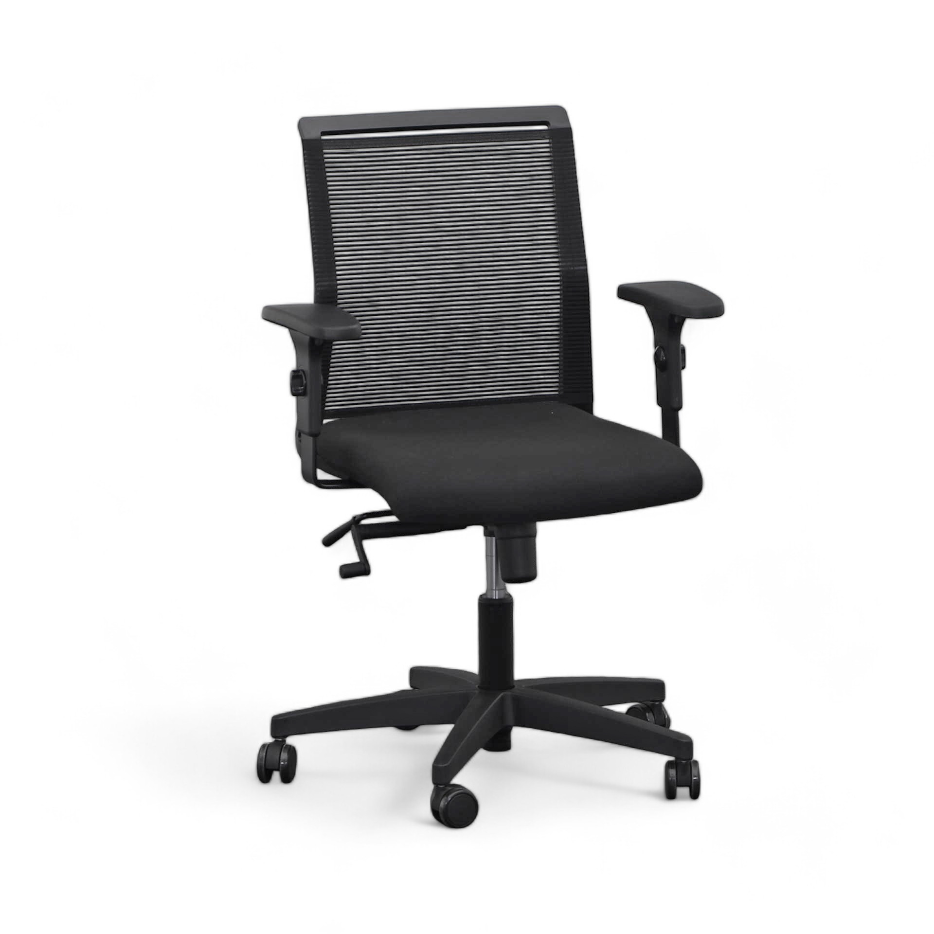 Image of Bürostuhl Smart Life 10 mit Netzrücken mit 1D Armlehnen, Schwarz, Neu, Ergonomischer Stuhl - ideal für flexibles Arbeiten