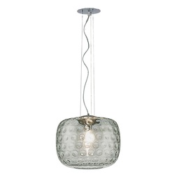 Murano Pendellampen Murano Mega Cloe (Hellgrau-braun)