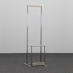 Kleiderständer mit Schirmhalter Chromstahl (Normal gebraucht)