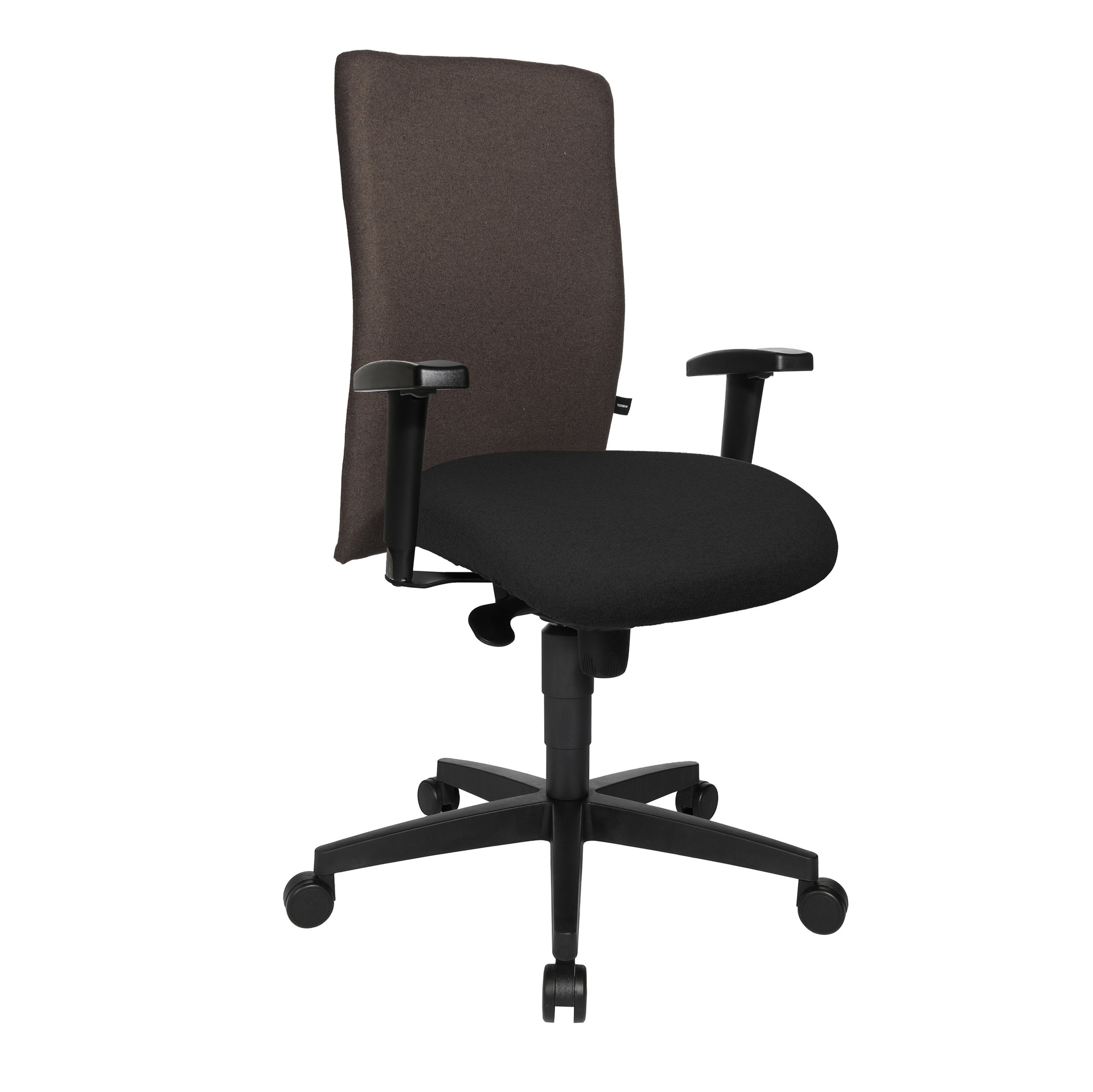 Image of Bürostuhl Topstar Commander mit 1D Armlehnen, Braun, Neu, Ergonomischer Stuhl - ideal für flexibles Arbeiten