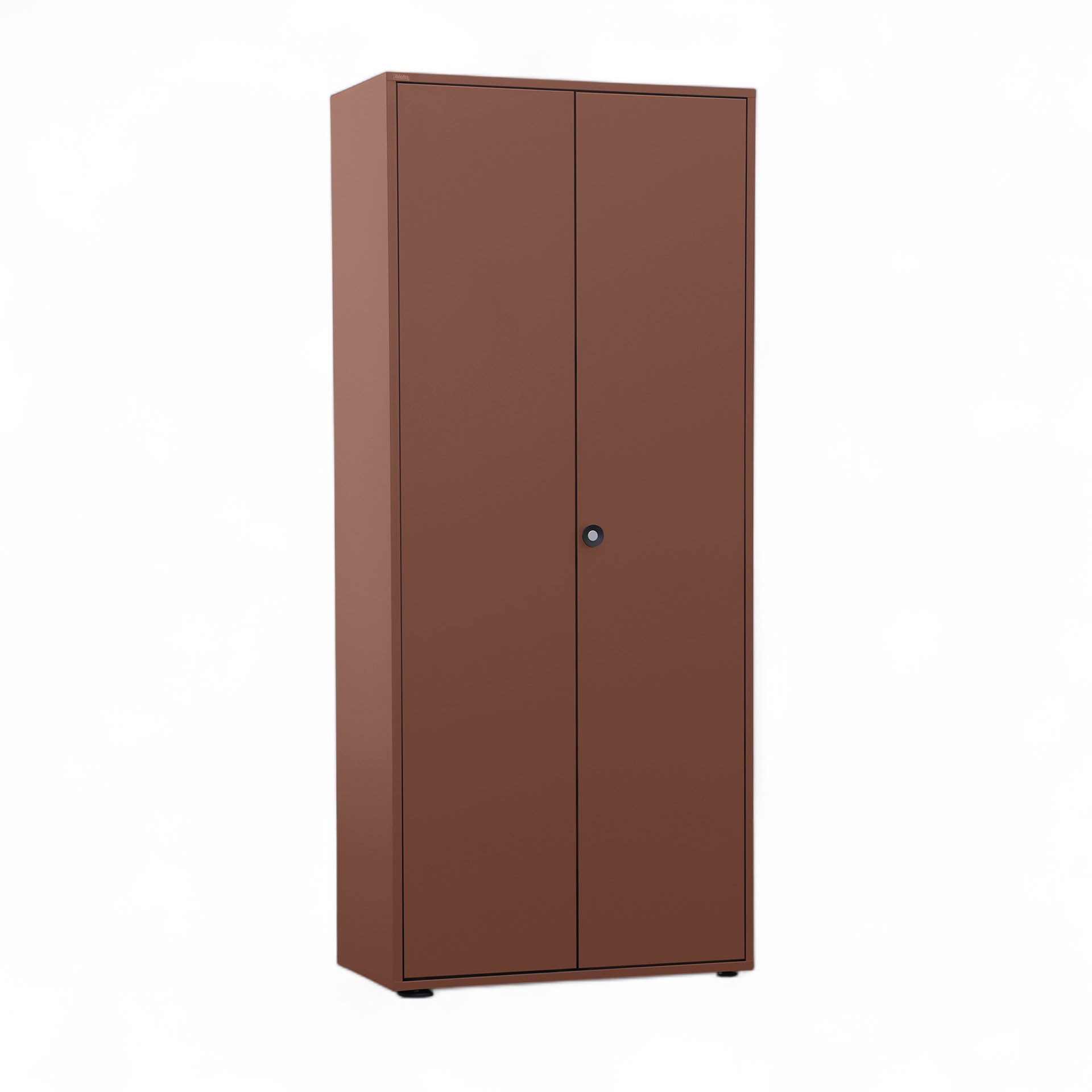 Image of Metallschrank Bigla BM2, 80 cm Braun, ohne Schliesszylinder, Neu