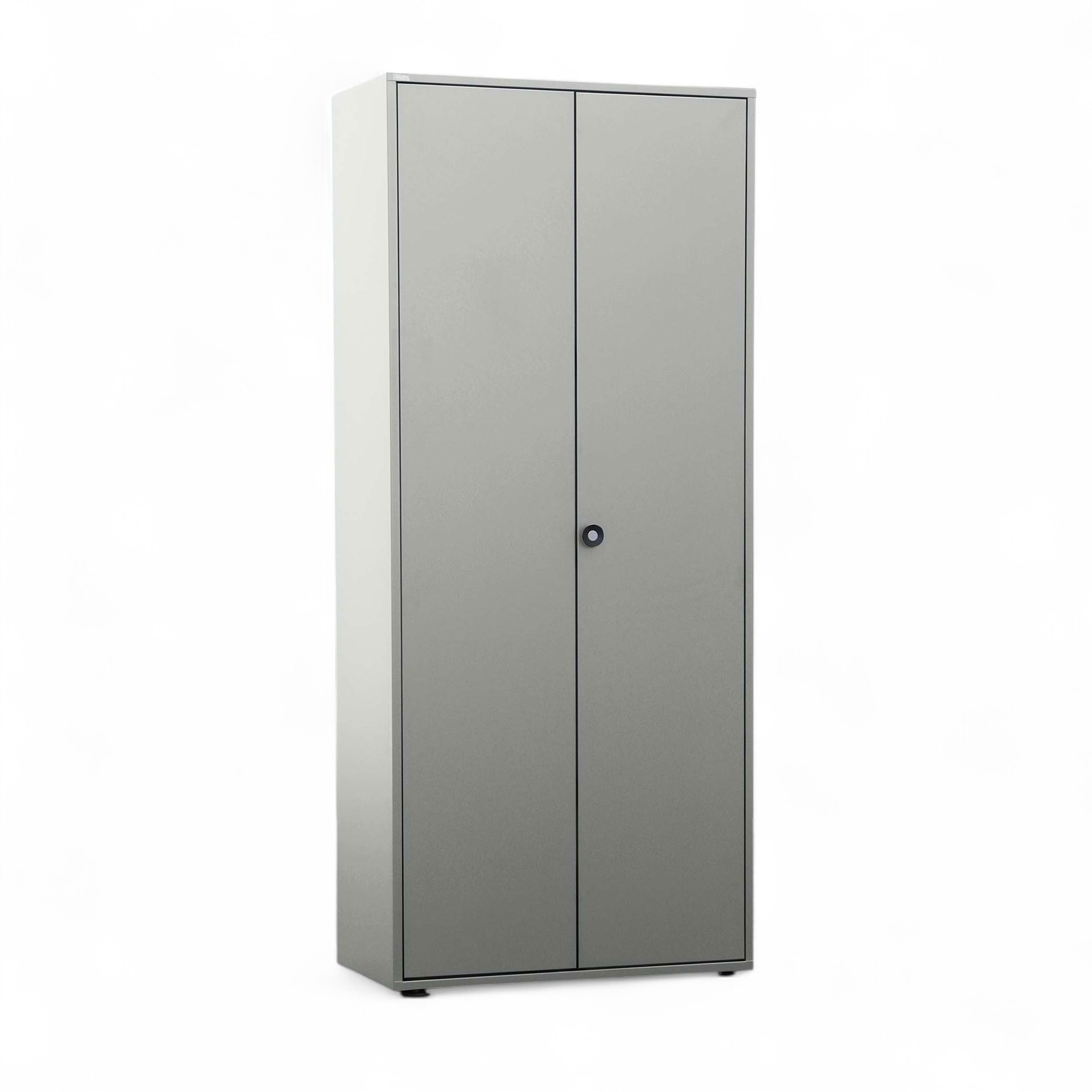 Image of Metallschrank Bigla BM2, 80 cm Grau, ohne Schliesszylinder, Neu
