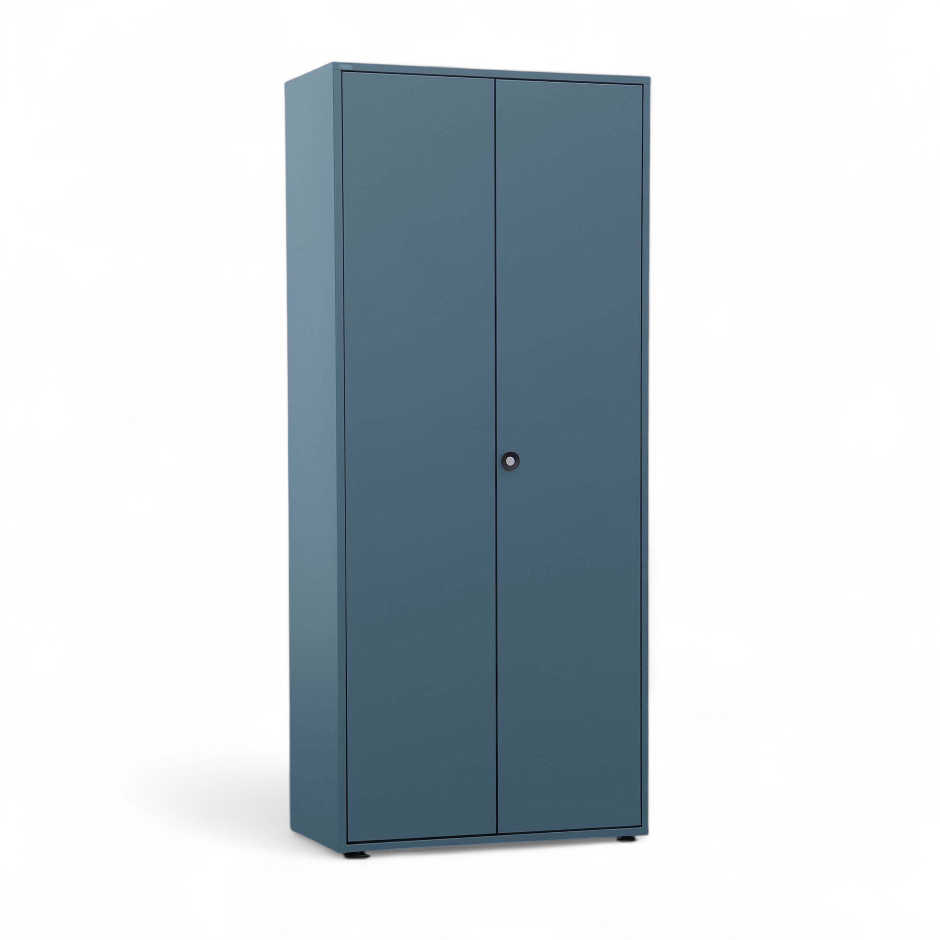 Image of Metallschrank Bigla BM2, 80 cm Graublau, ohne Schliesszylinder, Neu