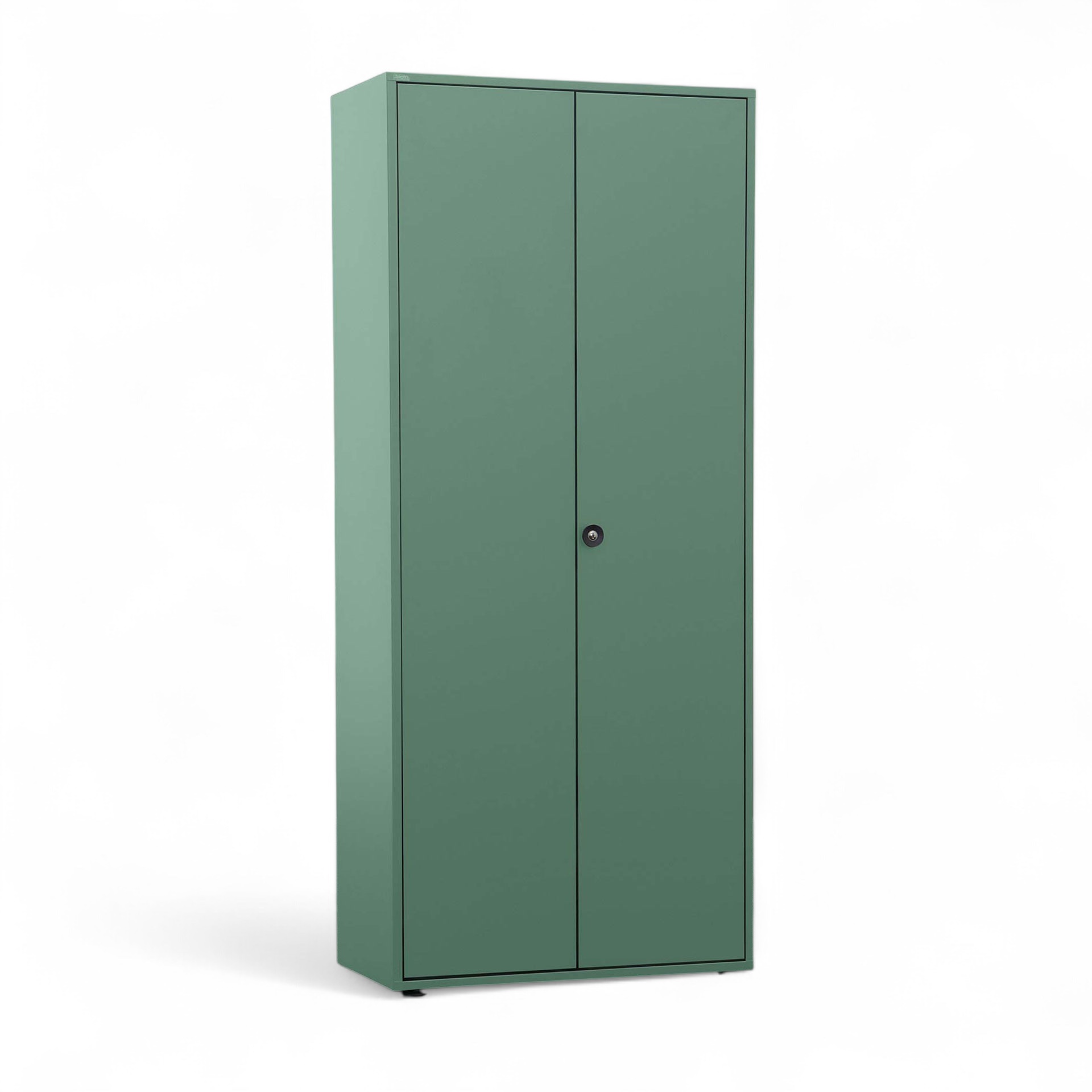 Image of Metallschrank Bigla BM2, 80 cm Grün, mit Schlüssel, Neu