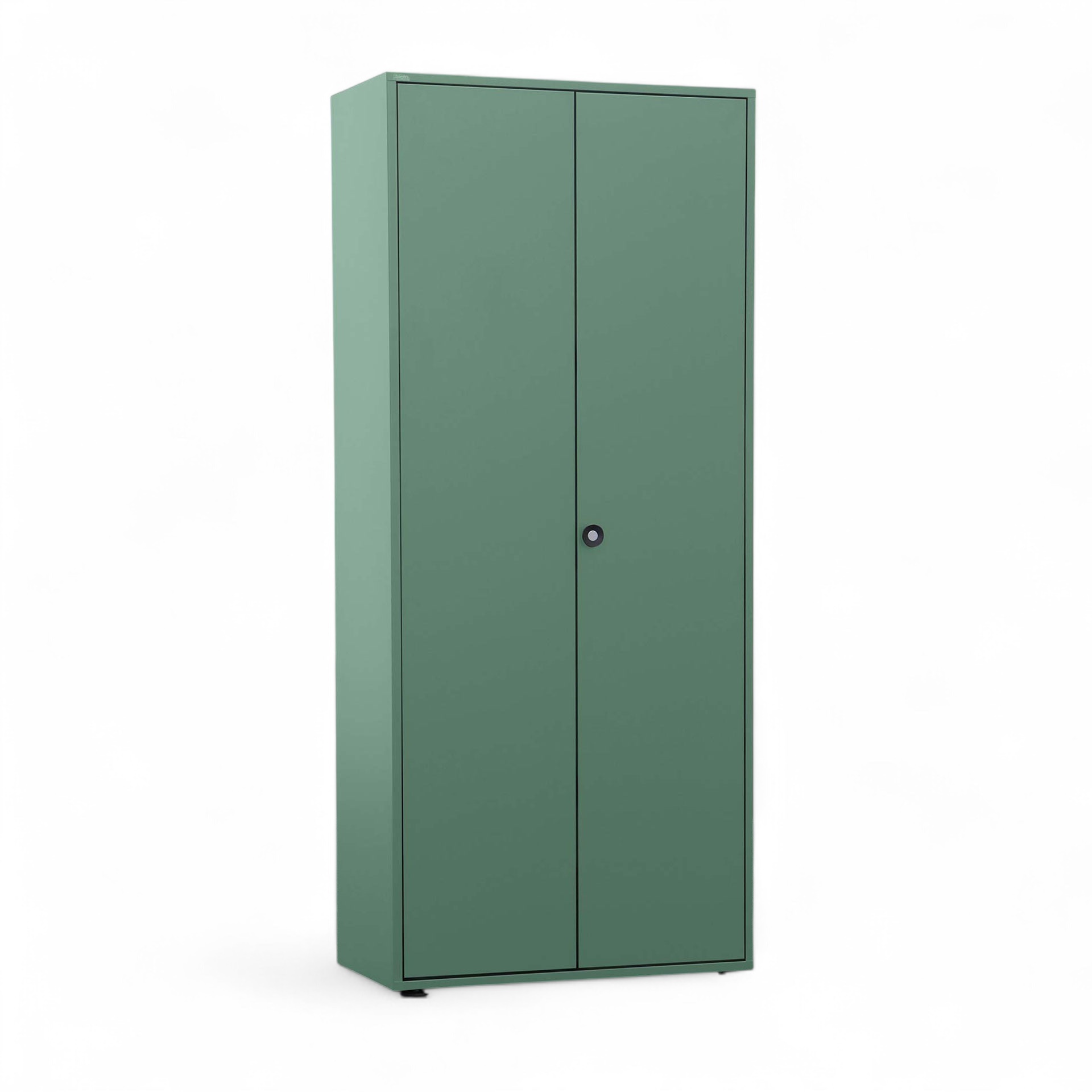 Metallschrank Bigla BM2, 80 cm (Grün, Neu, Ohne Schliesszylinder)