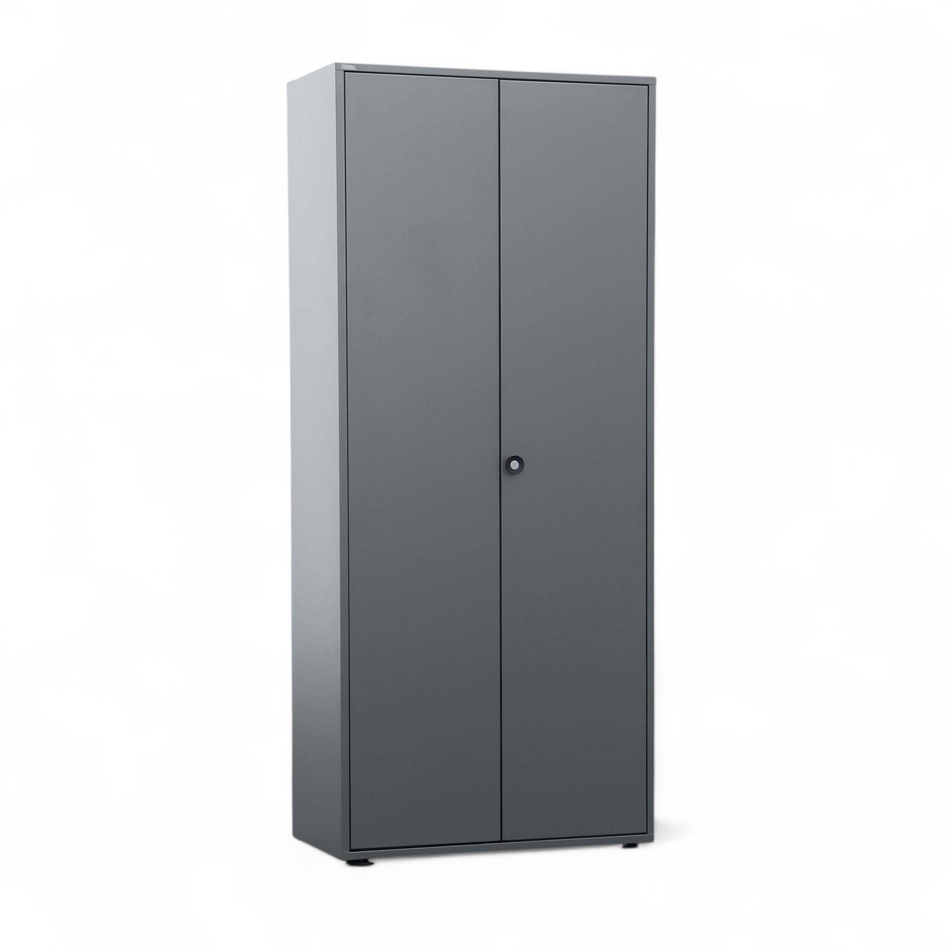 Image of Metallschrank Bigla BM2, 80 cm Silbergrau, ohne Schliesszylinder, Neu