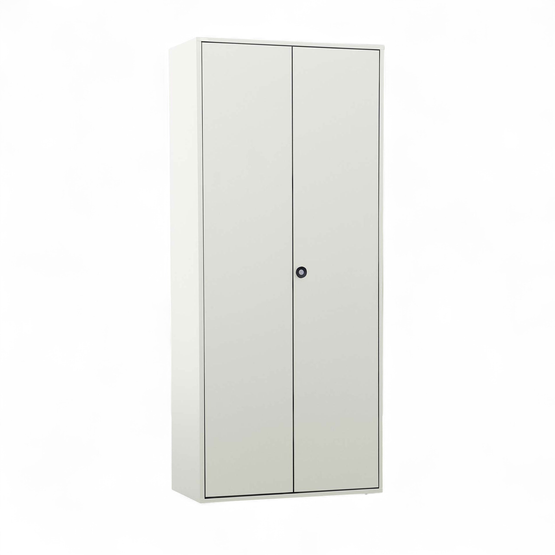 Image of Metallschrank Bigla BM2, 80 cm Weiss, ohne Schliesszylinder, Neu