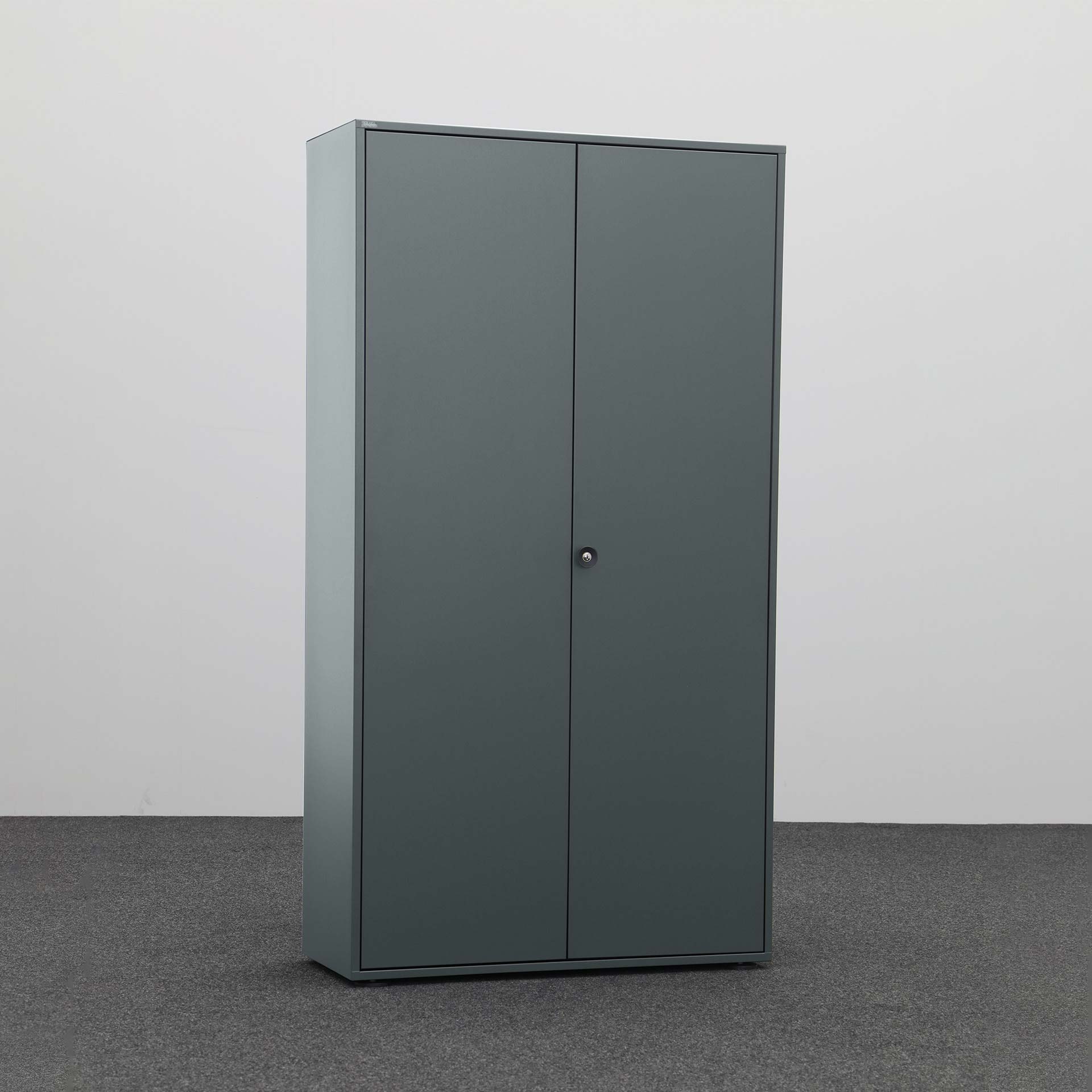 Hinged door cabinets Bigla (Anthracite, New, With key)