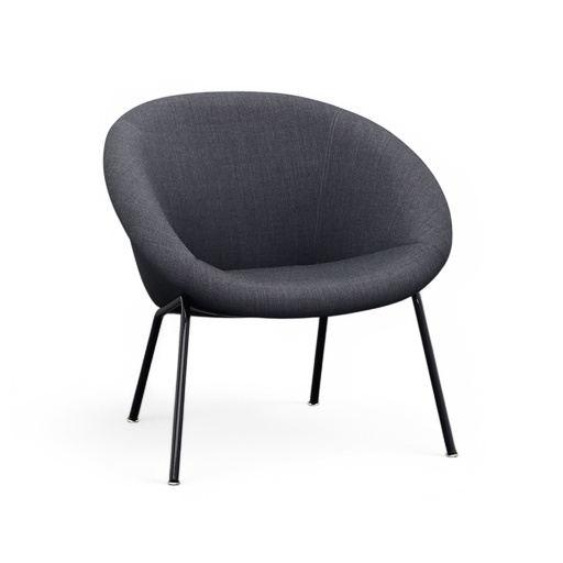 Lounge Sessel Walter Knoll 369-10 (Gut, Anthrazit)