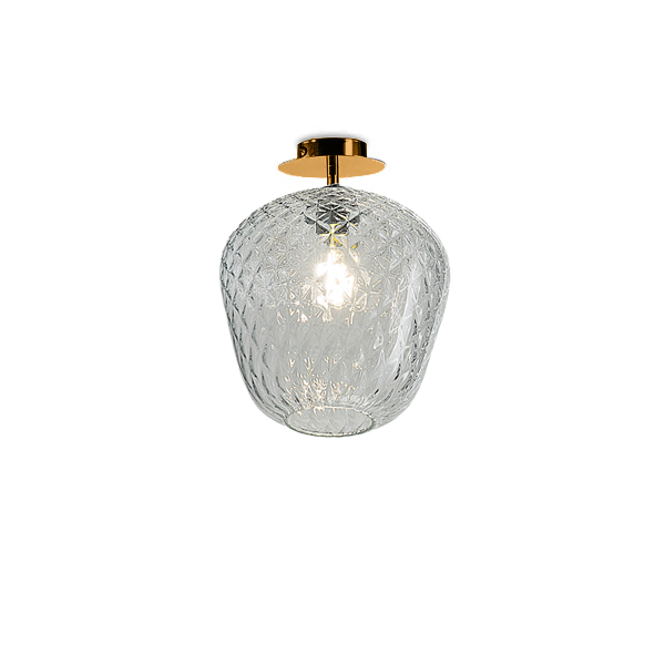 Murano Deckenlampen Murano Dalia (Transparent, Neu, Oro satinato, PL. P., 19)