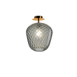 Murano Deckenlampen Murano Dalia (Hellgrau-braun, Neu, Oro satinato, PL. P., 19)