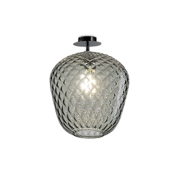 Murano Deckenlampen Murano Dalia (Hellgrau-braun, Neu, Nera opaca, PL. G., 28)