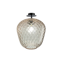 Murano Deckenlampen Murano Dalia (Hellrosa, Neu, Nera opaca, PL. G., 28)