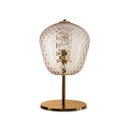 Murano Tischlampen Murano Dalia (Hellrosa, Neu, Oro satinato, LP., 19)