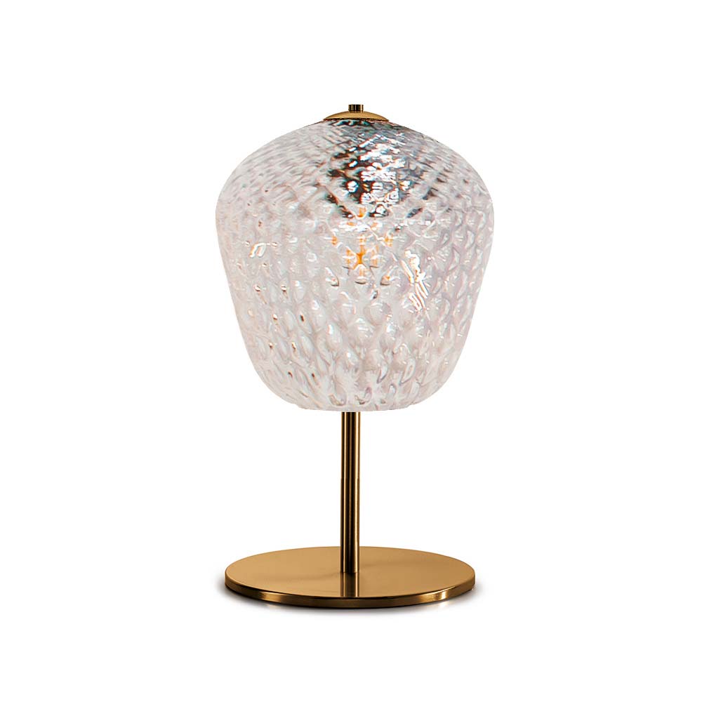 Murano Tischlampen Murano Dalia (Transparent, Neu, Oro satinato, LP., 19)
