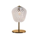 Lampes de table Murano Murano Dalia (Clair, Nouveau, Oro satinato, LP., 19)