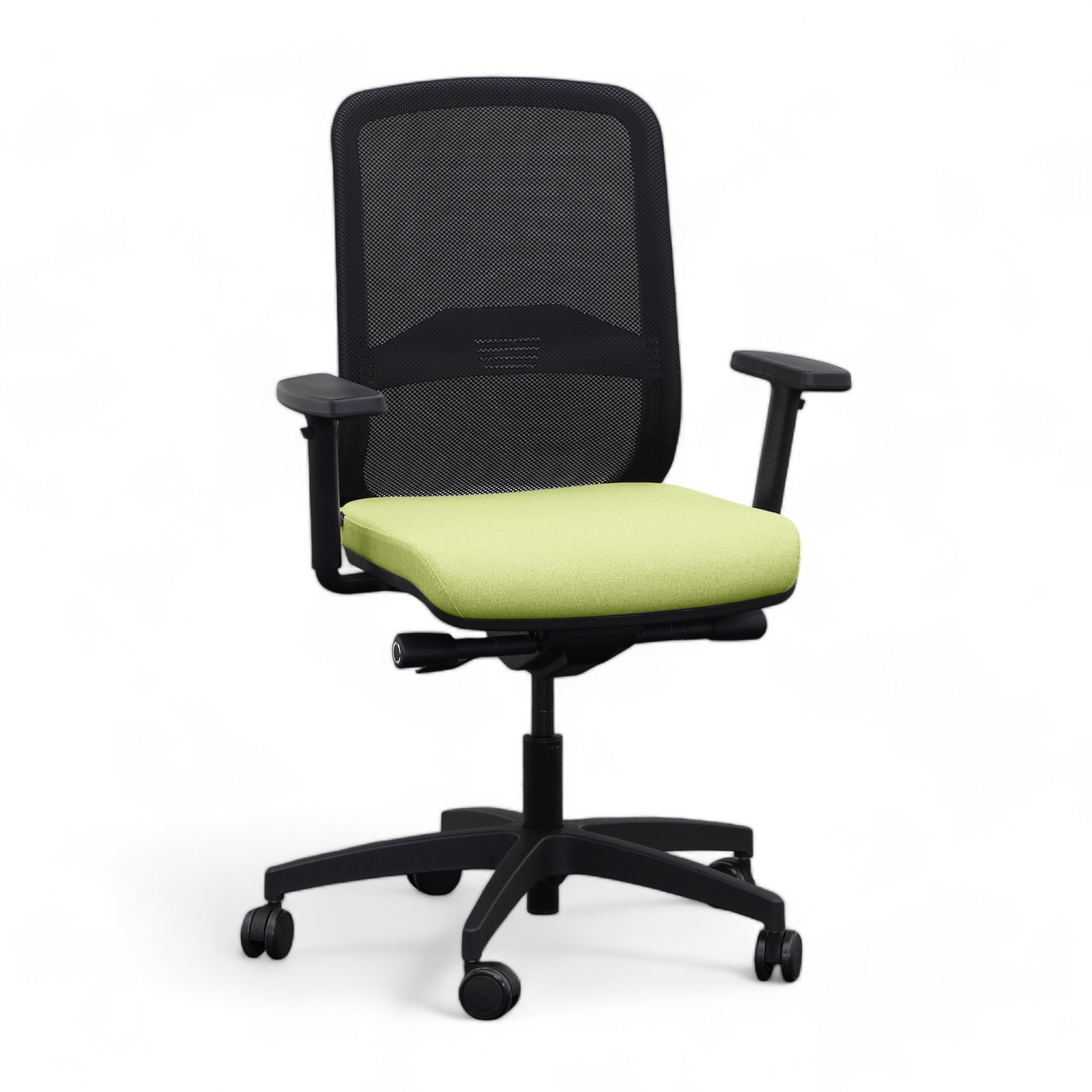 Image of Bürostuhl Milani Bali Mesh mit 2D Armlehnen, Grün, Neu, Ergonomischer Stuhl - ideal für flexibles Arbeiten