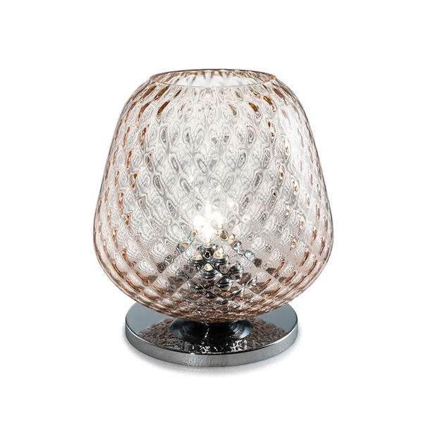 Murano Tischlampen Murano Dalia mini (Hellrosa, Neu, Cromata)