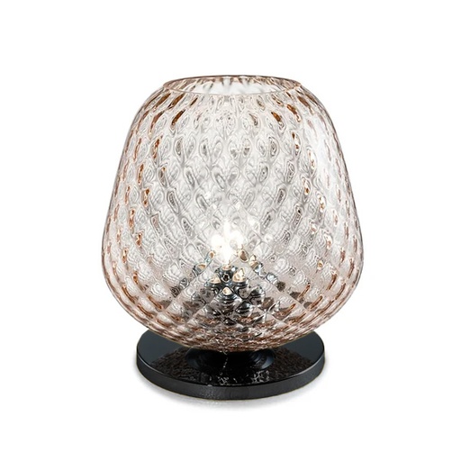 Murano Tischlampen Murano Dalia mini (Hellrosa, Neu, Nera opaca)