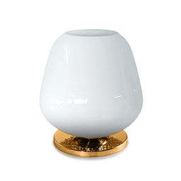 Murano Tischlampen Murano Dalia mini (Weiss, Neu, Oro satinato)