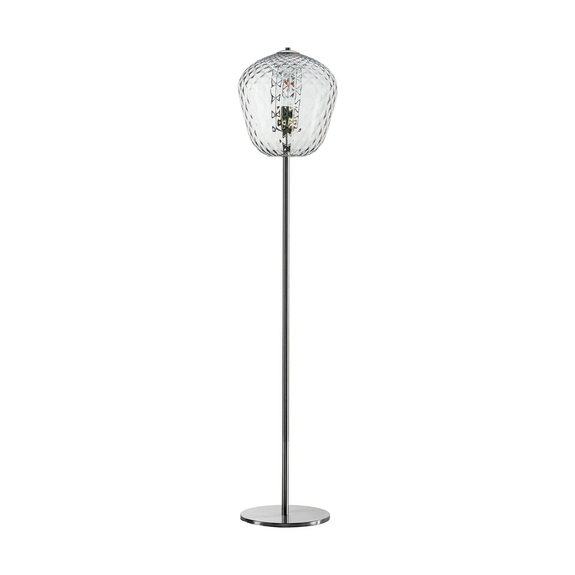 Image of Murano Stehlampen Murano Dalia (Neu, Cromata, Transparent)