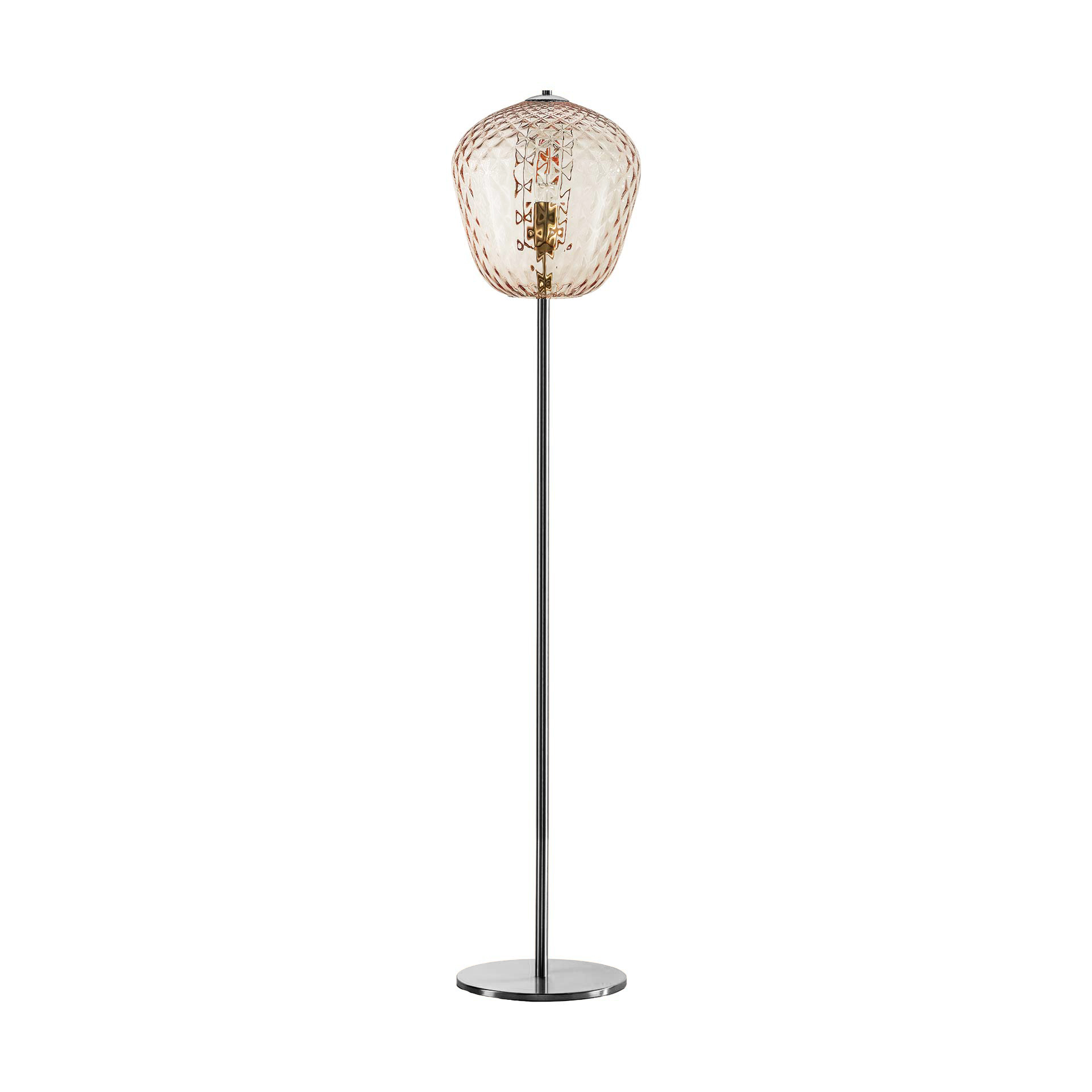 Murano floor lamps Murano Dalia (Light pink, Cromata)