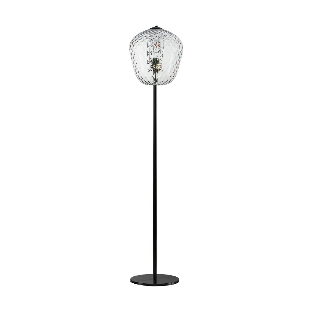 Murano Stehlampen Murano Dalia (Neu, Nera opaca, Transparent)